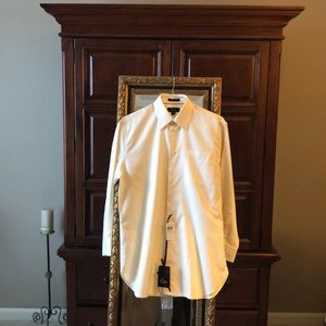 NWT 15.5 Dress Shirt yellow